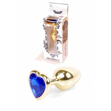 Plug - Jawellery Gold Heart...