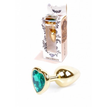 Plug - Jawellery Gold Heart...