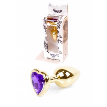 Plug - Jawellery Gold Heart...