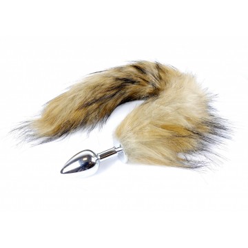 Plug - Fox TAIL- Brown XL