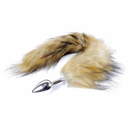 Plug - Fox TAIL- Brown XL