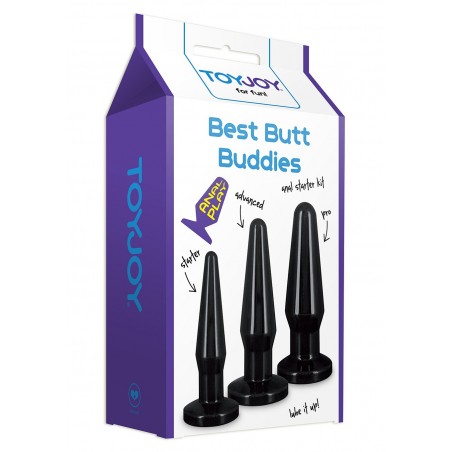 Plug-BEST BUTT BUDDIES BLACK
