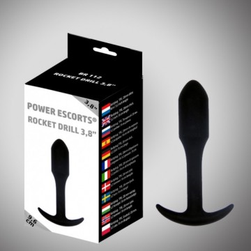 Rocket drill 3,8 inch black...