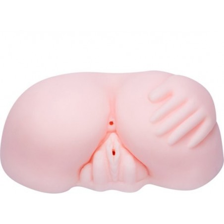 Double pleasure flesh 2.2 kg vibrating big masturbator