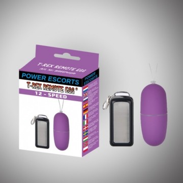 T rex remote egg purple...