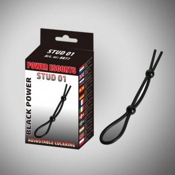 Stud 01 black adjustable...