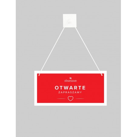 POS Tabliczka otwarte / zamknięte PL