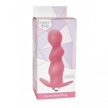 Plug- Spiral Anal Plug Pink