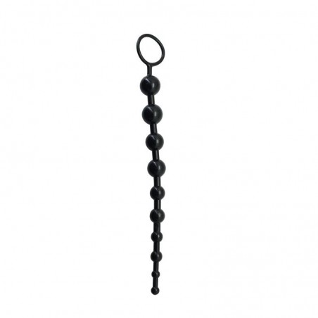 Palline anali Timeless Jelly 10 colore nero