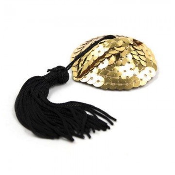 Heart shine nipples tassels...