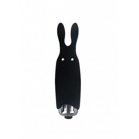 Stymulator-Wibrator - Lastic pocket vibe Rabbit Black