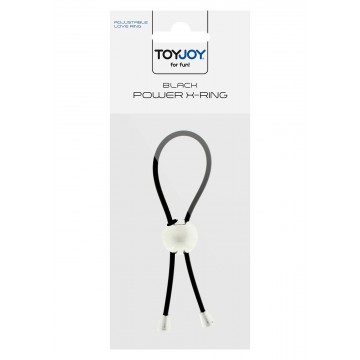 Pierścień-POWER X RING BLACK