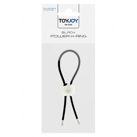 Pierścień-POWER X RING BLACK