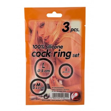 Pierścień-Silicone cock ring 3