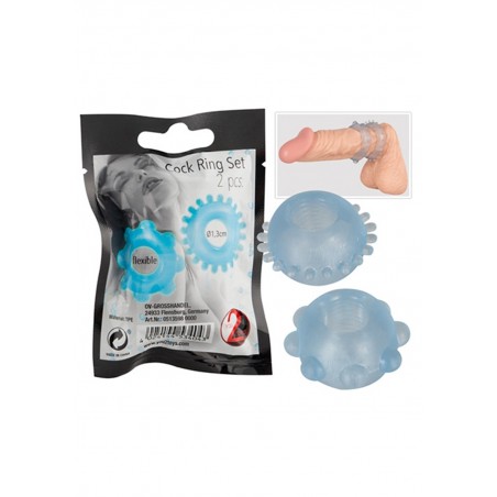 Cock ring set 2 pcs.
