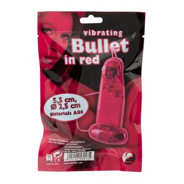 Wibrator-Vibr. Bullet red