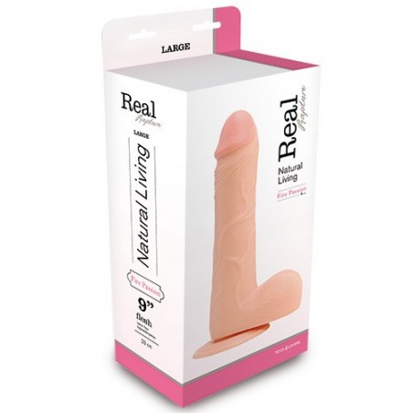 Dildo-REALISTIC DILDO REAL RAPTURE FLESH 9""""""""