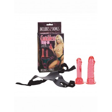 Proteza-CROTCHLESS STRAP ON...