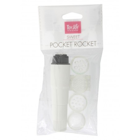 Stymulator-POCKET ROCKET WHITE
