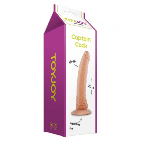 Dildo-CAPTAIN COCK 20CM DONG FLESH