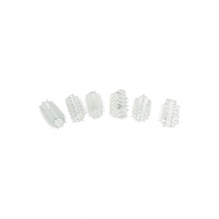 Stymulator-POWER PENIS SLEEVE SET CLEAR