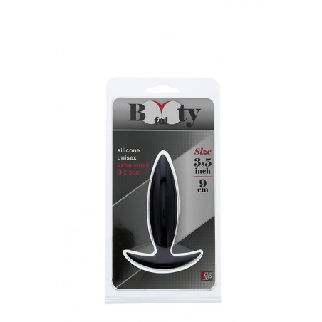 Plug-BOOTYFUL ANAL PLUG XTRA SMALL BLACK