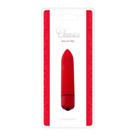Wibrator-VIBRATORE BULLET CLASSICS RED