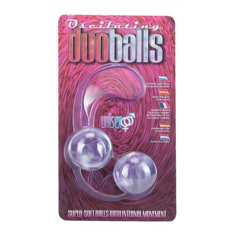 Kulki-MARBILIZED DUO BALLS - PINK
