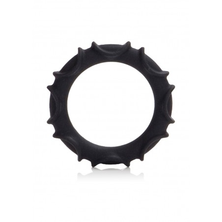 Pierścień-ATLAS SILICONE RING BLACK
