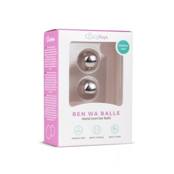 Kulki-Silver ben wa balls -...