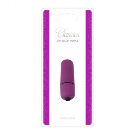 Wibrator-MINI VIBRATORE BULLET CLASSICS PURPLE