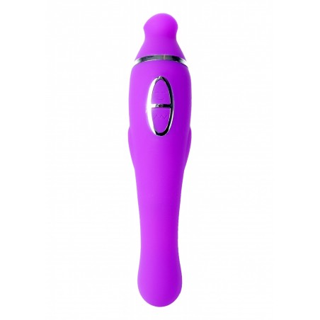 Wibrator-KELLY Purple - 12- vibrating / 8 suction functions USB