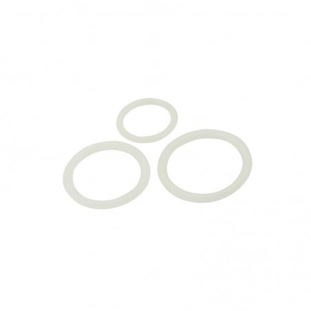 Pierścienie-Kit di 3 anelli fallici Timeless in silicone