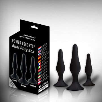 Plug - Anal Plug box 3 pack...