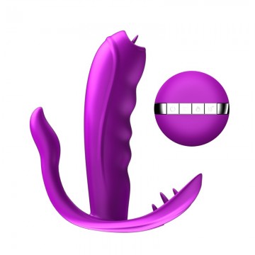 Stymulator-Silicone Panty...