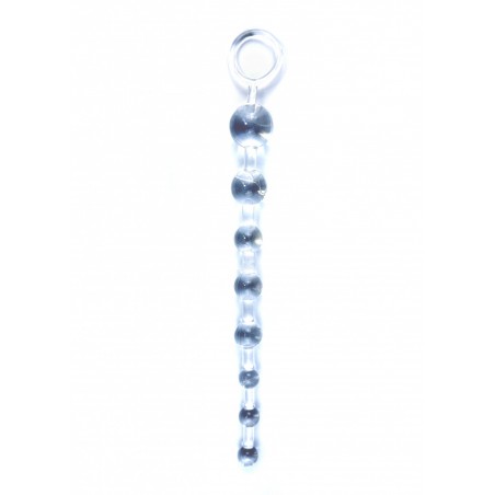 Plug/kulki-Jelly Anal 10 Beads Clear
