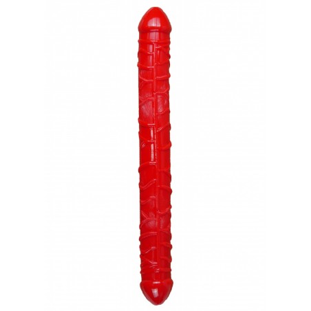 Dildo-Flexible Double Dong - Red