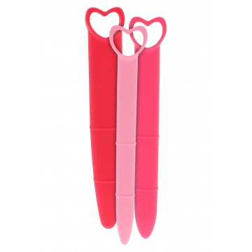 Silicone vaginal dilators
