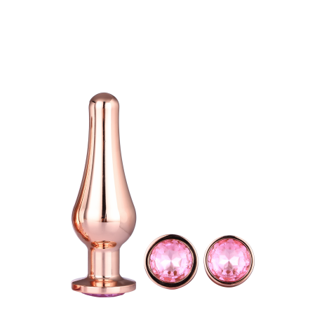 GLEAMING LOVE PLEASURE SET ROSE GOLD