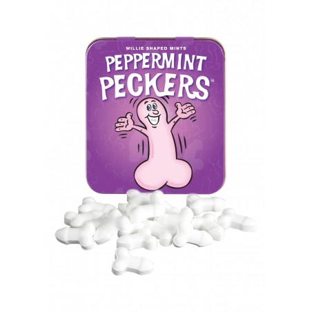 Słodycze-PEPPERMINT PECKERS 45G