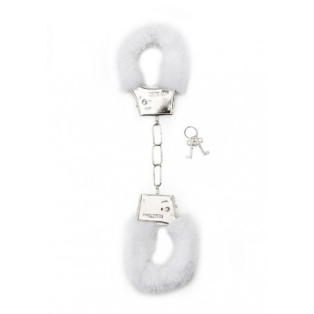 Furry Handcuffs - White