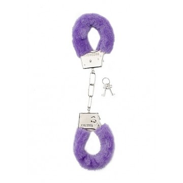 Furry Handcuffs - Purple