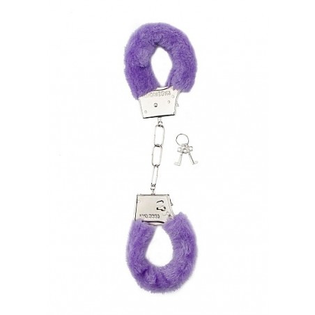 Furry Handcuffs - Purple