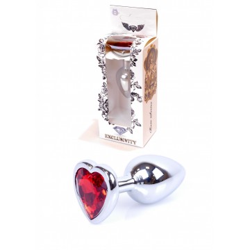 Plug-Jewellery Silver Heart...