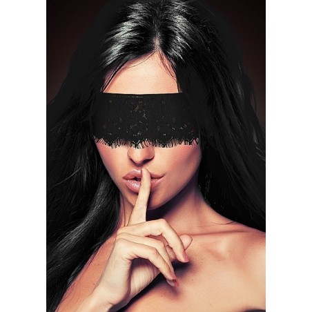 Mystère Lace Mask - Black