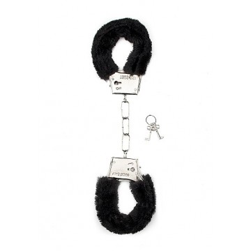 Furry Handcuffs - Black