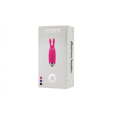Stymulator-Wibrator - Lastic pocket vibe RabbitPink