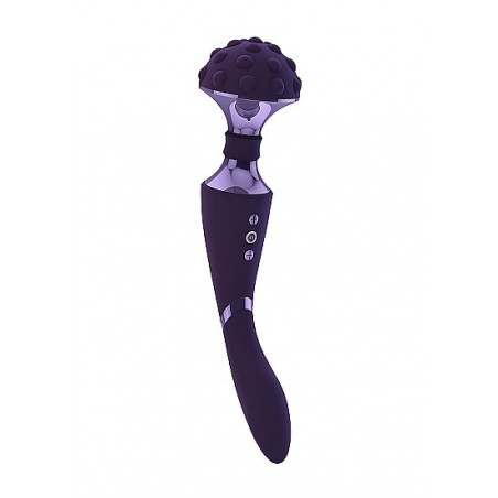 Stymulator- Shiatsu Bendable Massager Wand - Purple