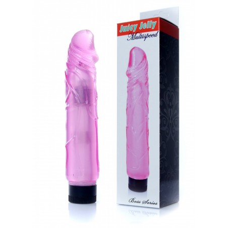 Wibrator-Juicy Jelly - Multispeed Pink