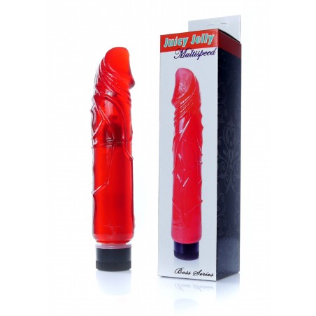 Wibrator-Juicy Jelly - Multispeed Red